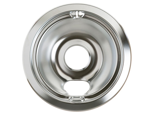 6 inch chrome burner bowl